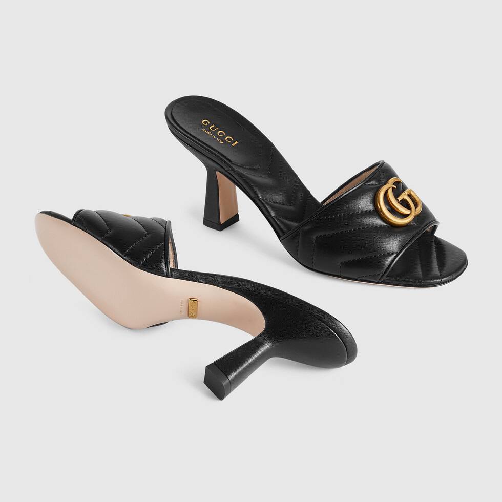 GUCCI Double G Slide Sandals