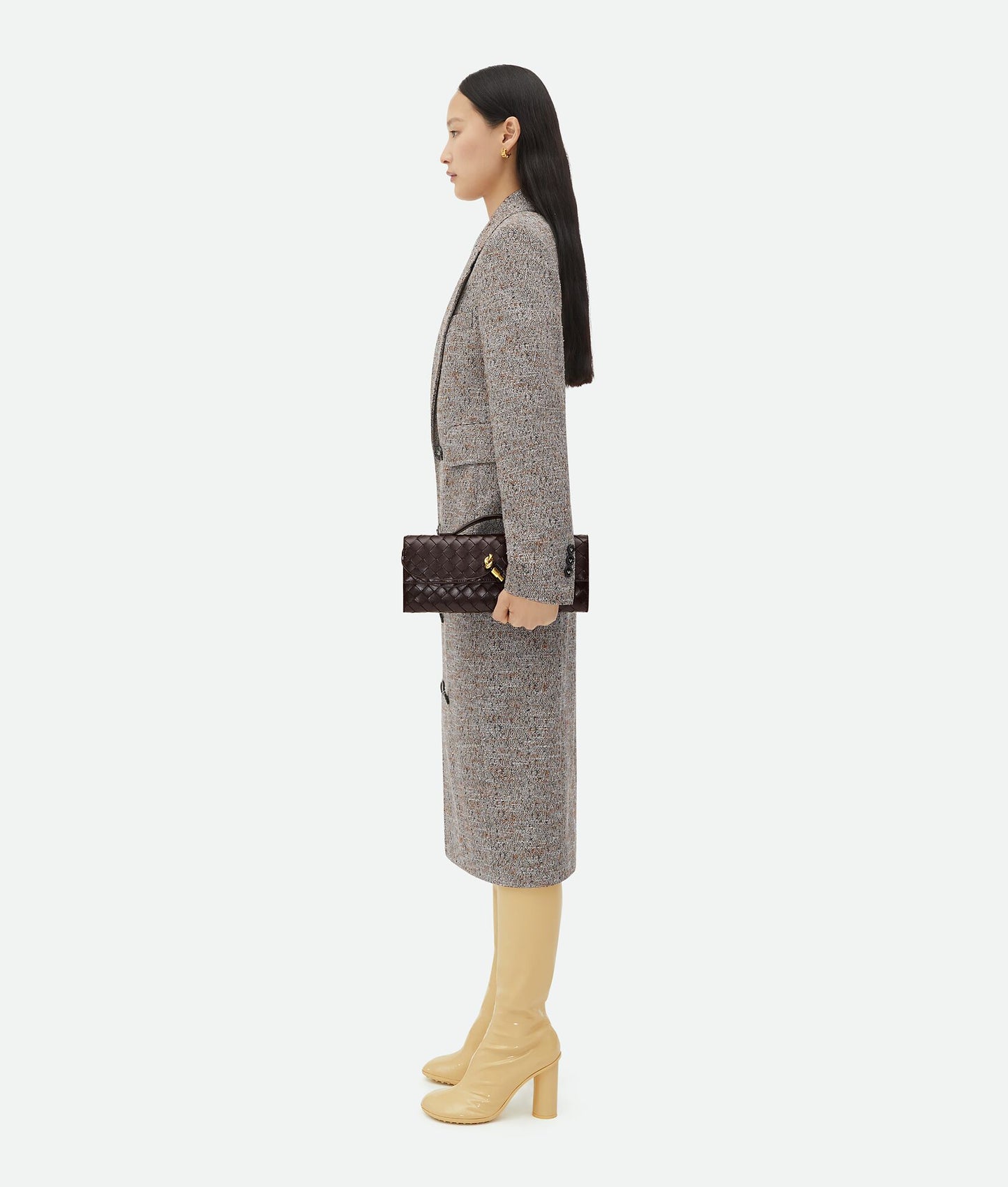 Bottega veneta Long Clutch Andiamo With Handle