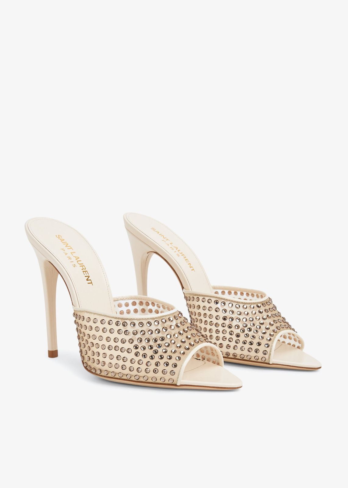 SAINT LAURENT
Blonde Mule Sandals