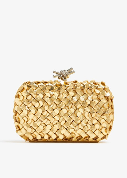 BOTTEGA VENETA  Knot Minaudiere Clutch