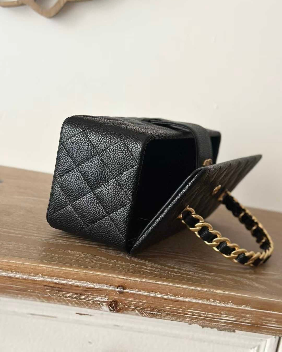 Chanel makeup bag 22cm