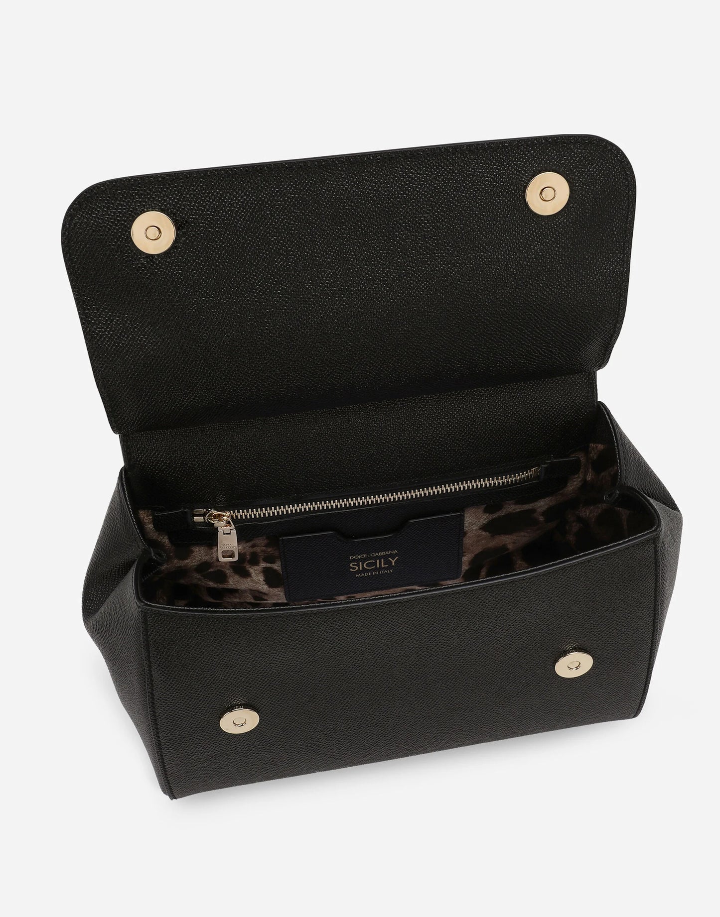 D&G Medium Sicily handbag in dauphine leather