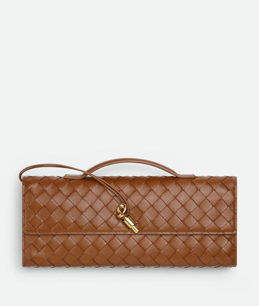 Bottega veneta Long Clutch Andiamo With Handle