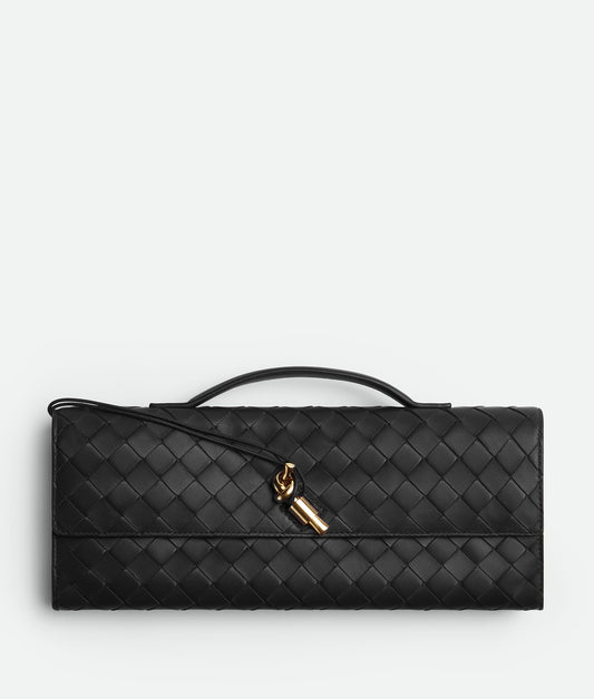 Bottega veneta Long Clutch Andiamo With Handle