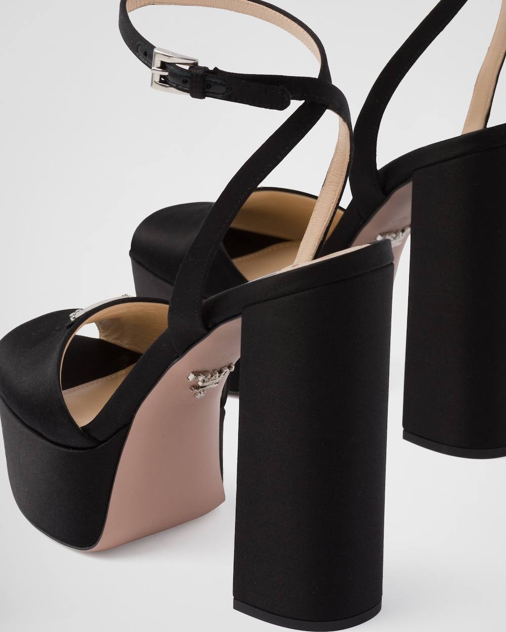 Prada
satin platform 135mm sandals