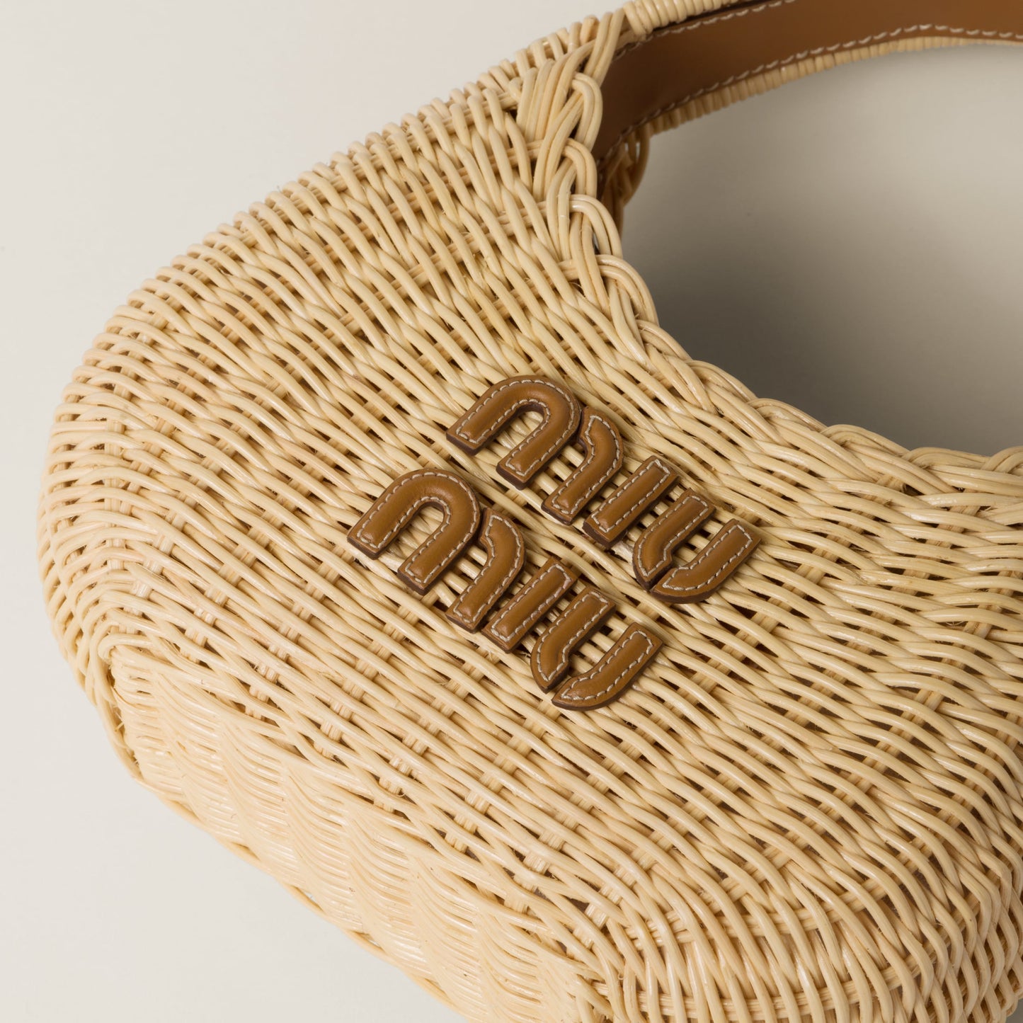 LOEWE Wander wicker hobo bag