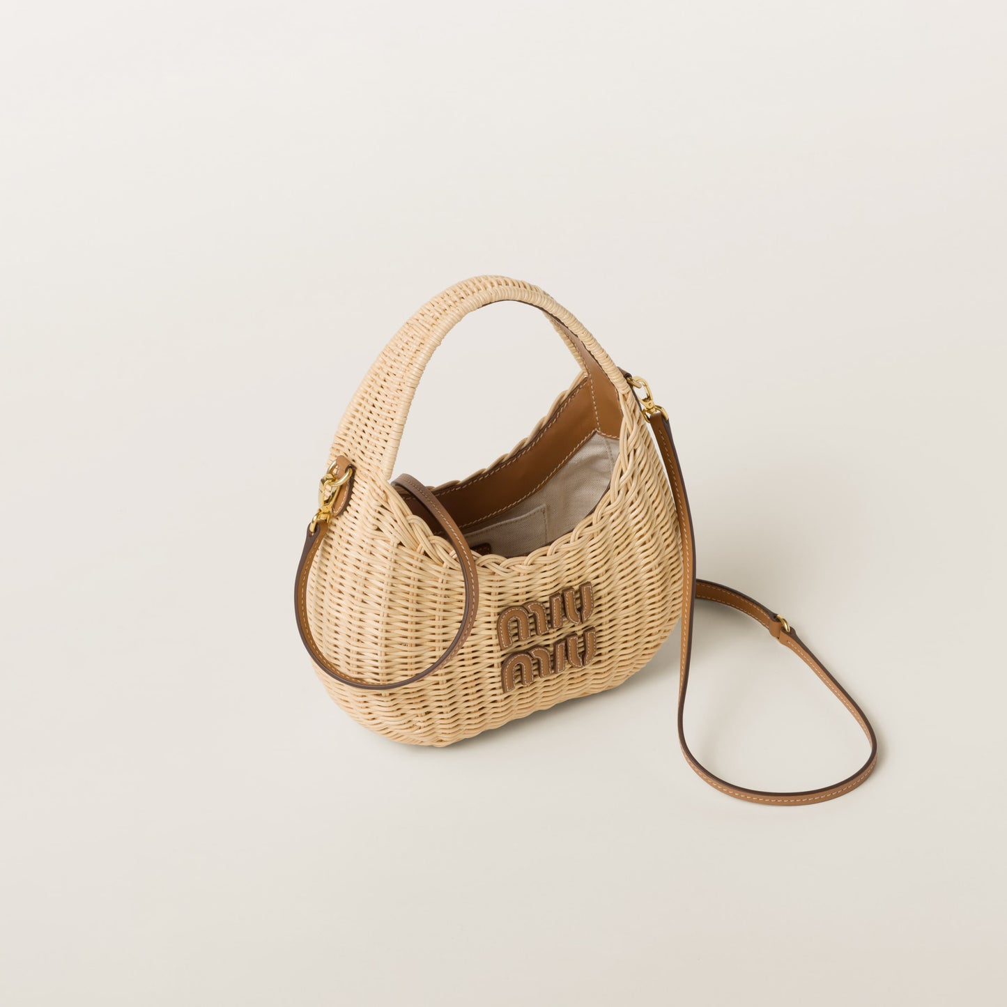 LOEWE Wander wicker hobo bag