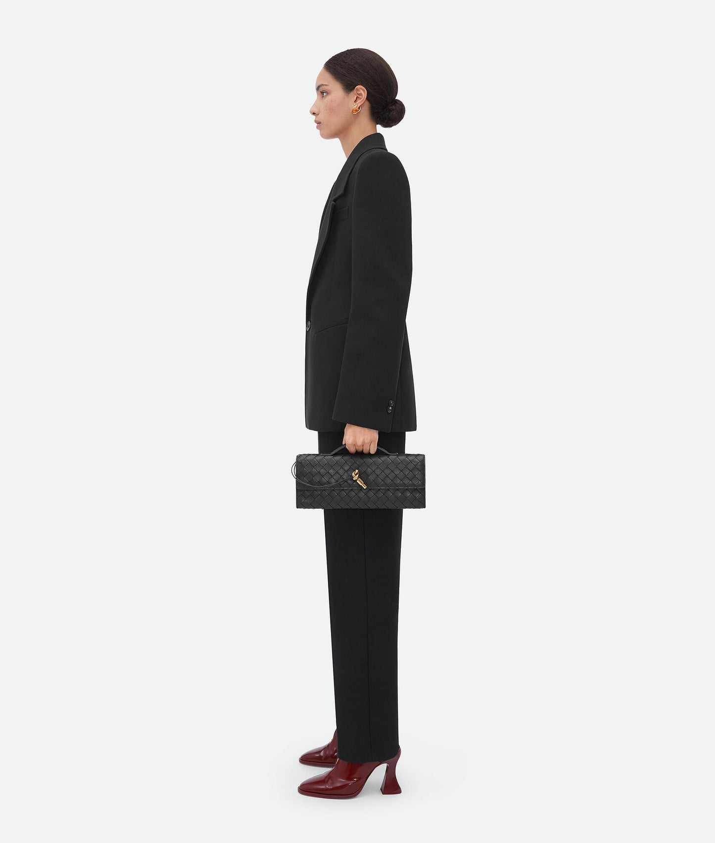 Bottega veneta Long Clutch Andiamo With Handle