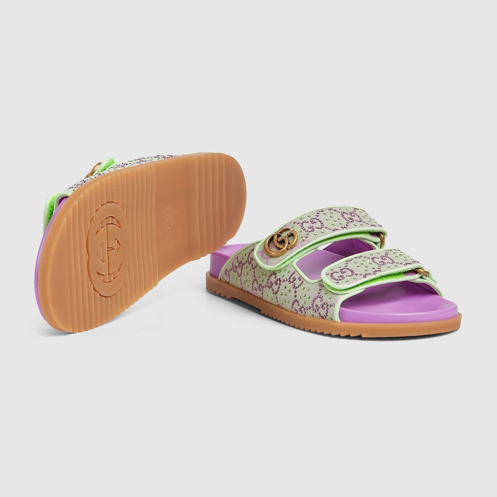 WOMEN'S SANDAL WITH DOUBLE G