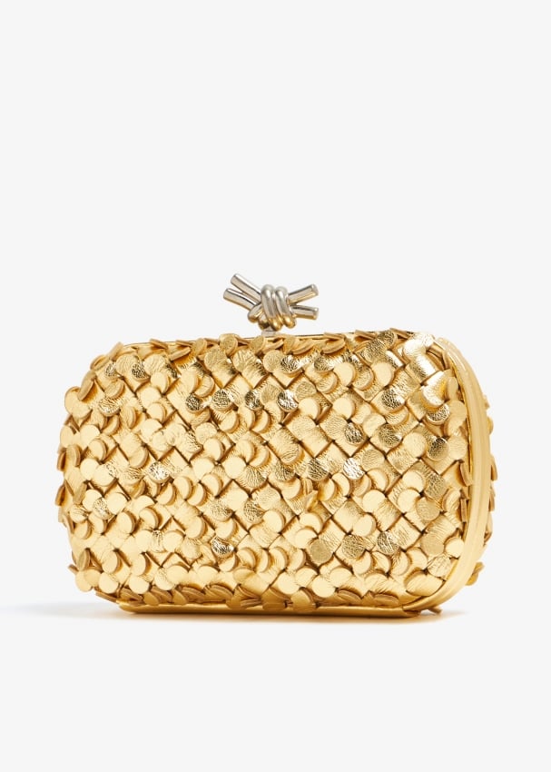 BOTTEGA VENETA Knot Minaudiere Clutch