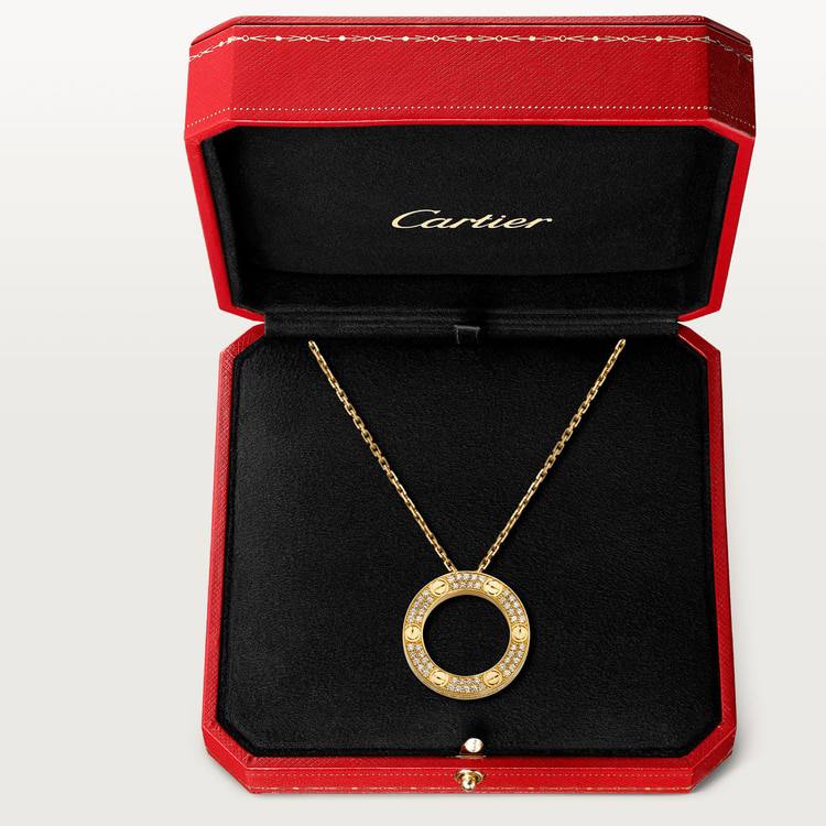 Cartier LOVE NECKLACE, DIAMOND-PAVED
LOVE