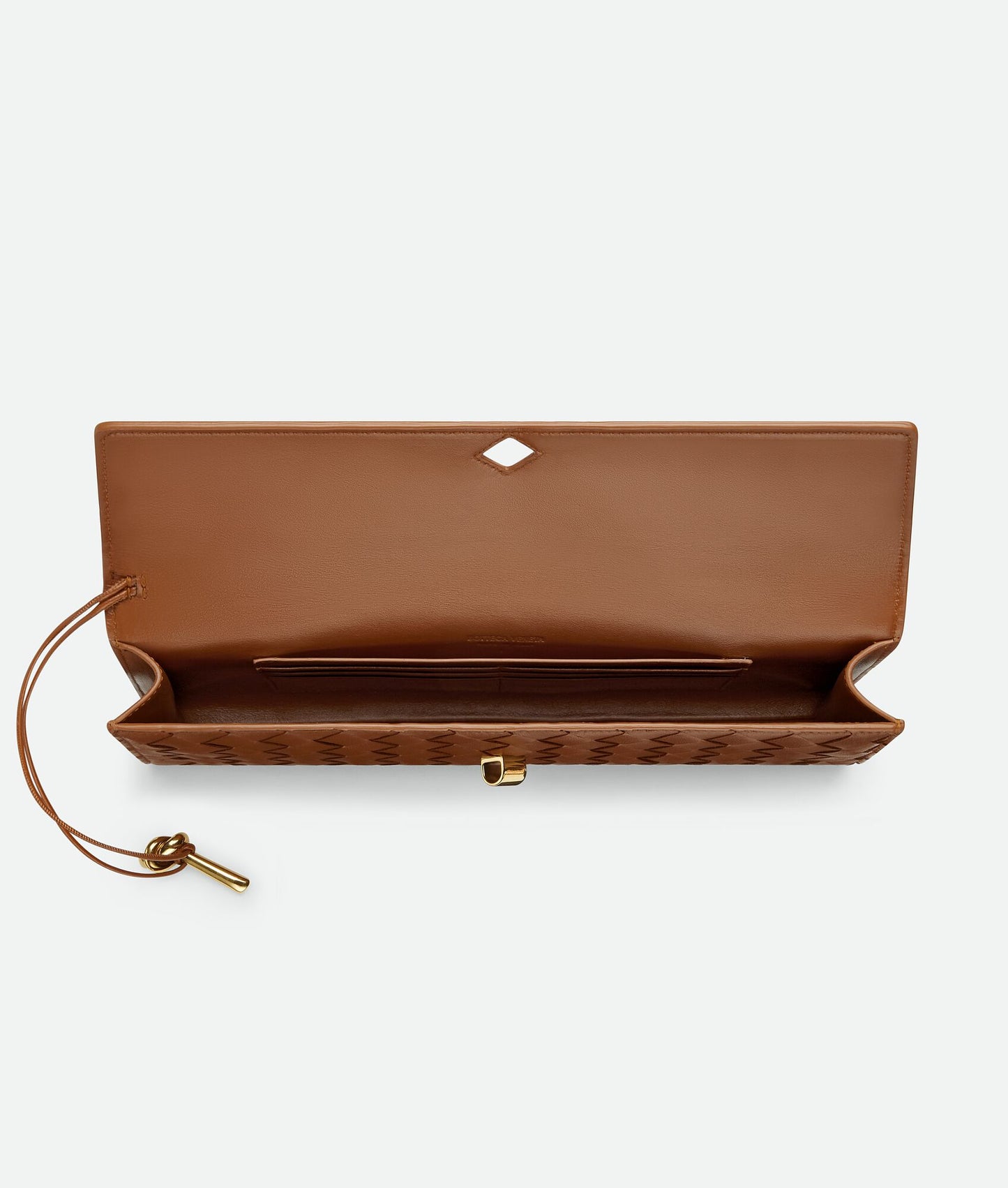 Bottega veneta Long Clutch Andiamo With Handle