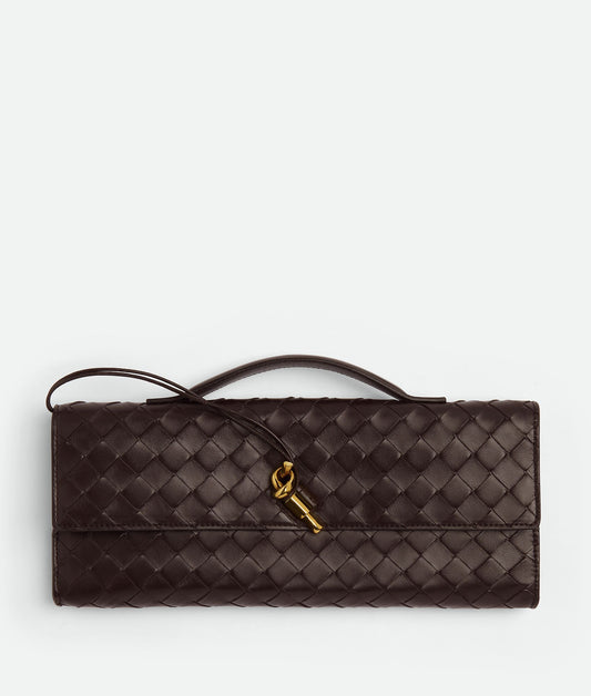 Bottega veneta Long Clutch Andiamo With Handle