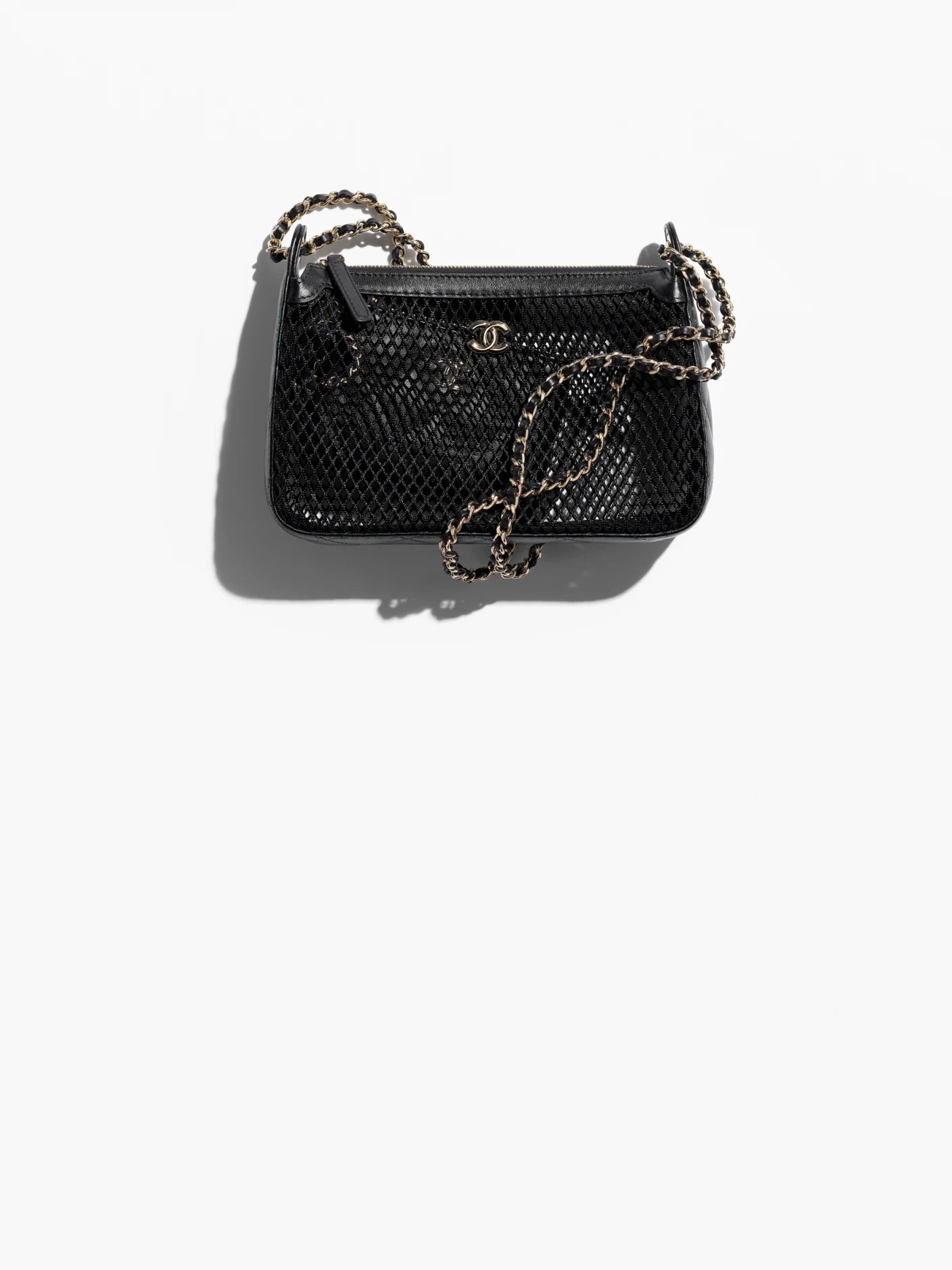 CHANEL CLUTCH WITH CHAIN
