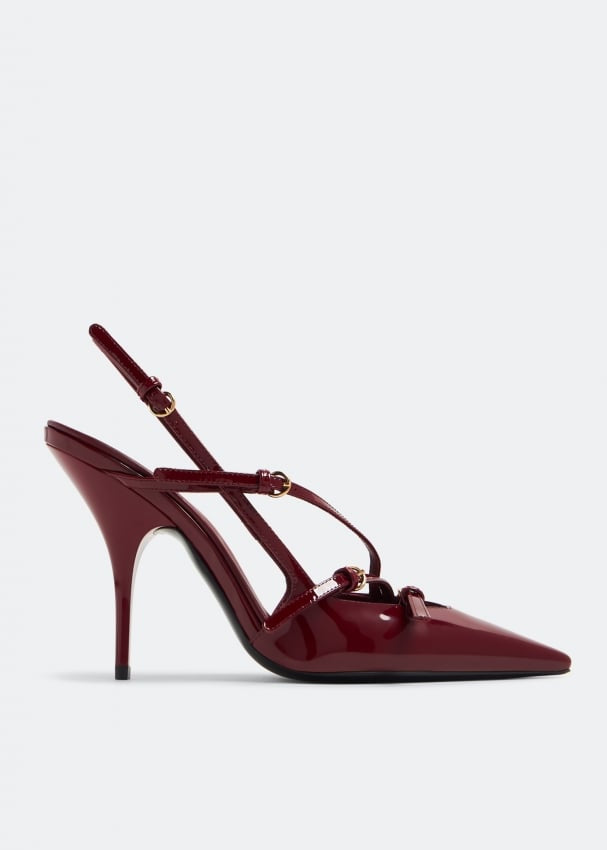 MIU MIU
Buckle Slingback Pumps