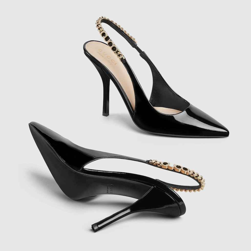 GUCCI SIGNORIA SLINGBACK PUMP