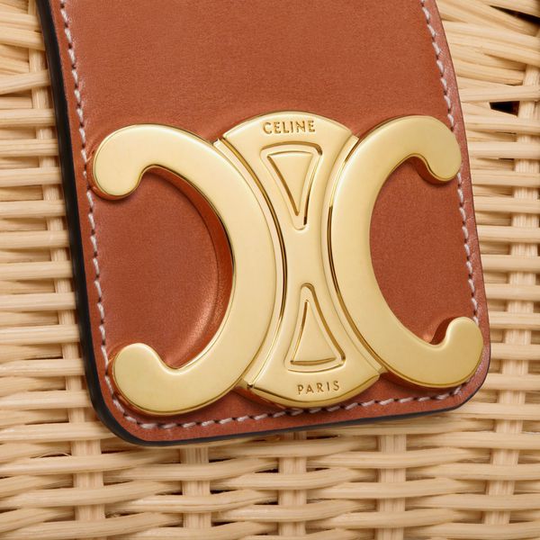 TEEN COUFFIN IN WICKER AND NATURAL CALFSKIN
NATURAL / TAN