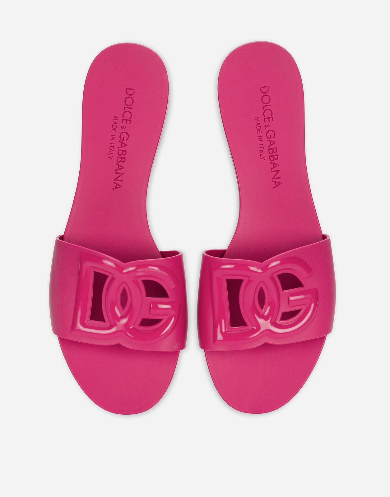 D&G Rubber beachwear sliders