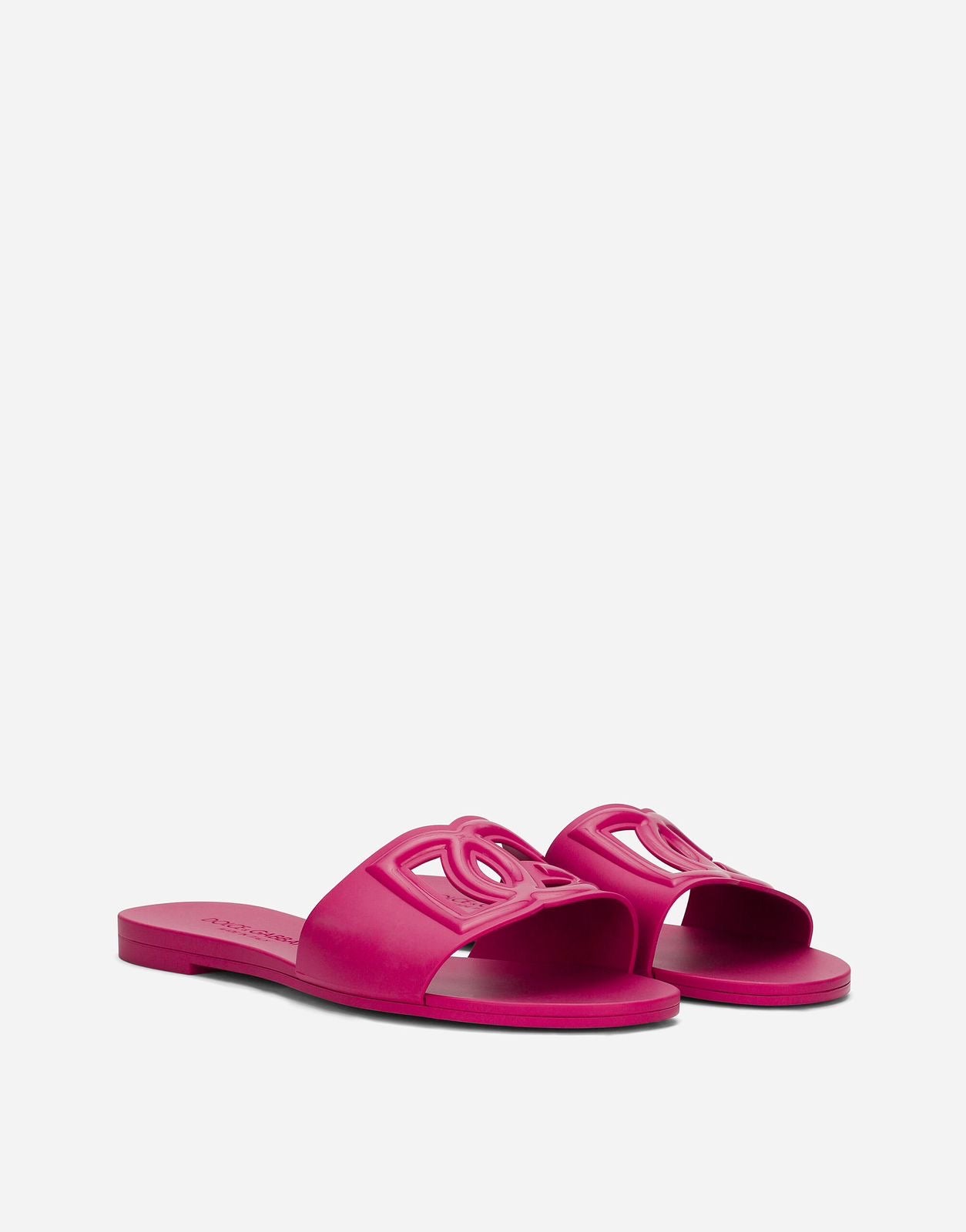 D&G Rubber beachwear sliders