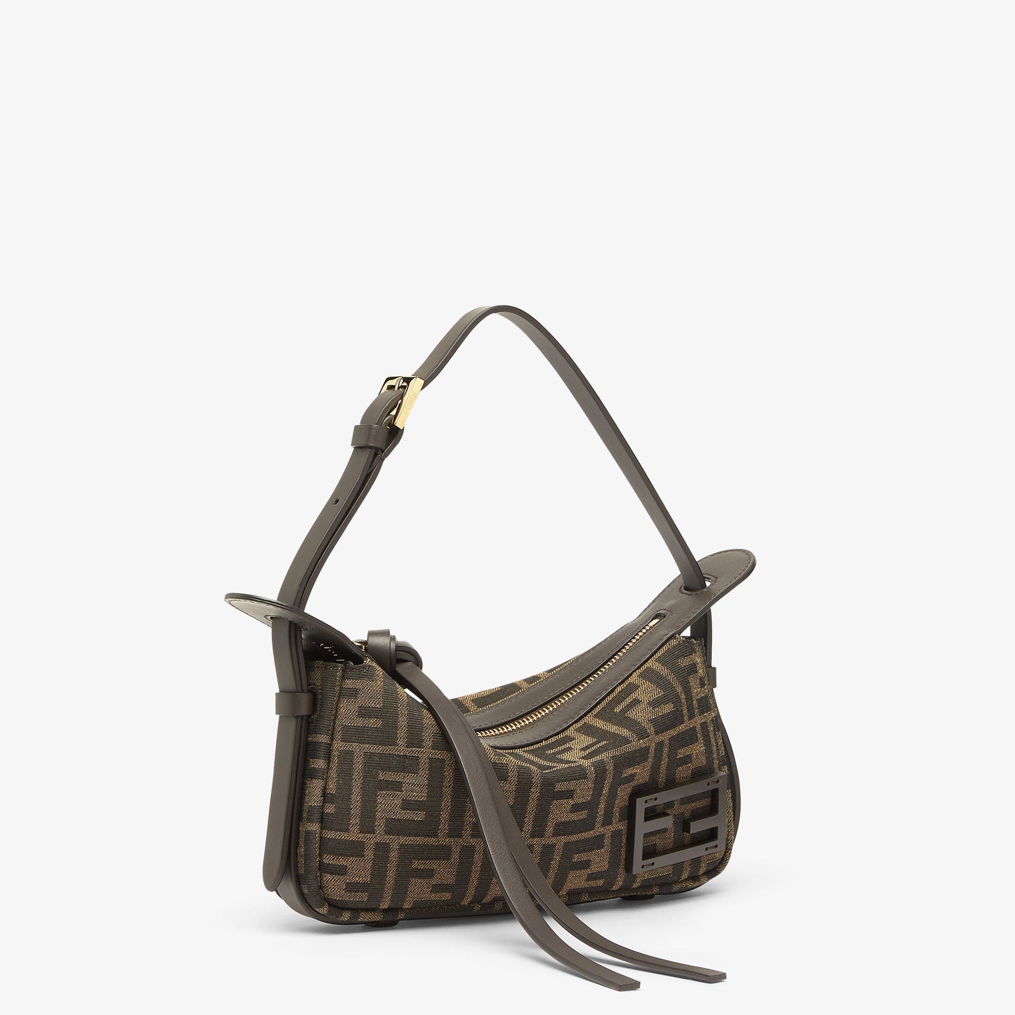 Simply Fendi Mini
Brown FF jacquard fabric mini bag