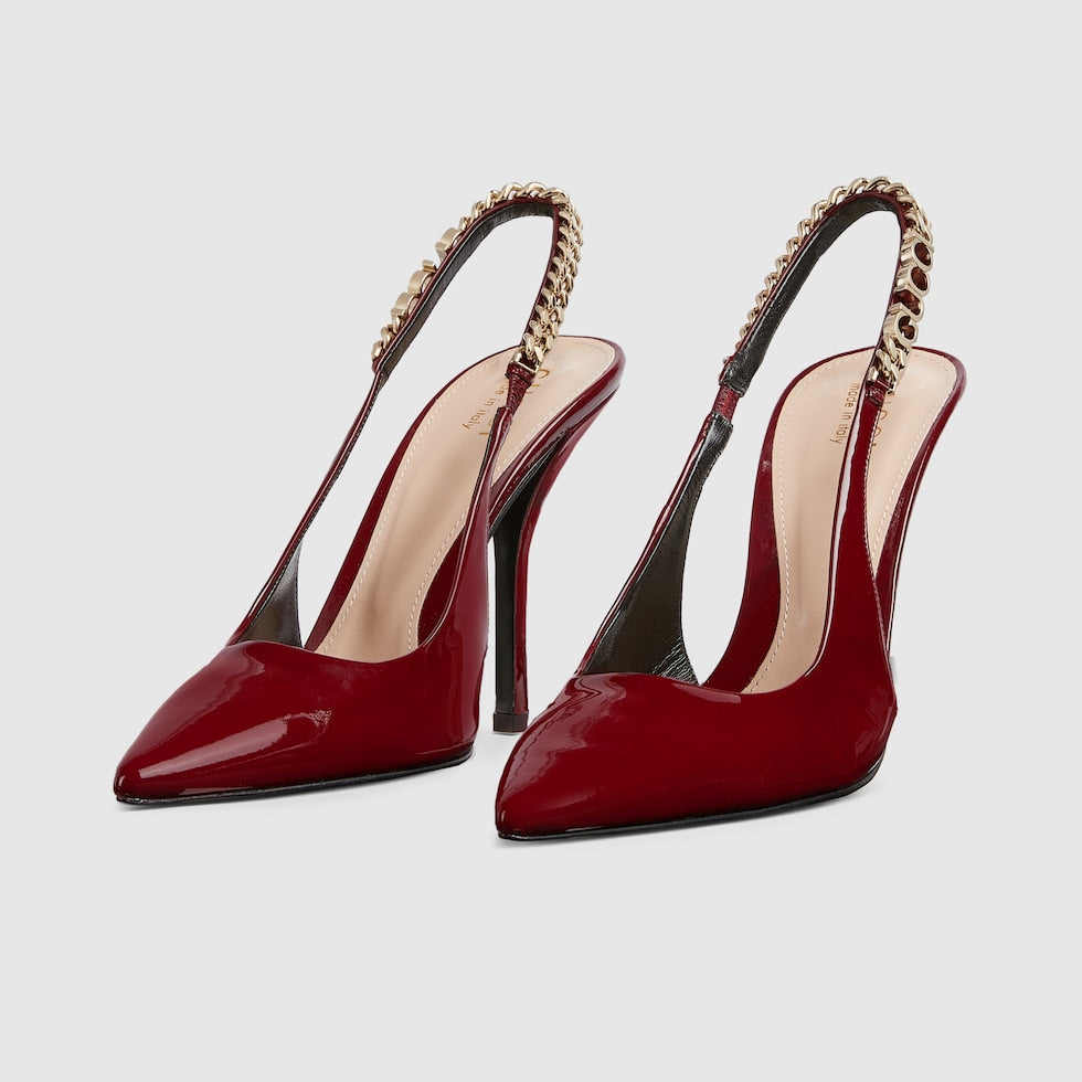 GUCCI SIGNORIA SLINGBACK PUMP