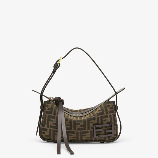 Simply Fendi Mini
Brown FF jacquard fabric mini bag