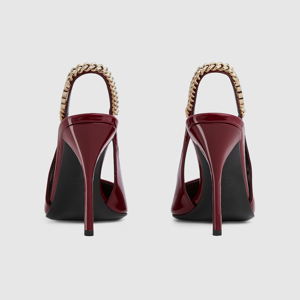 GUCCI SIGNORIA SLINGBACK PUMP