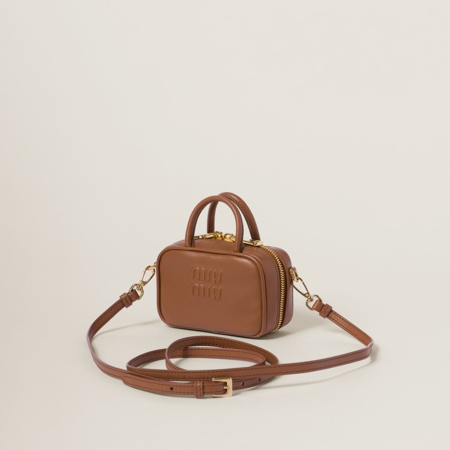 Miu miu Leather micro bag