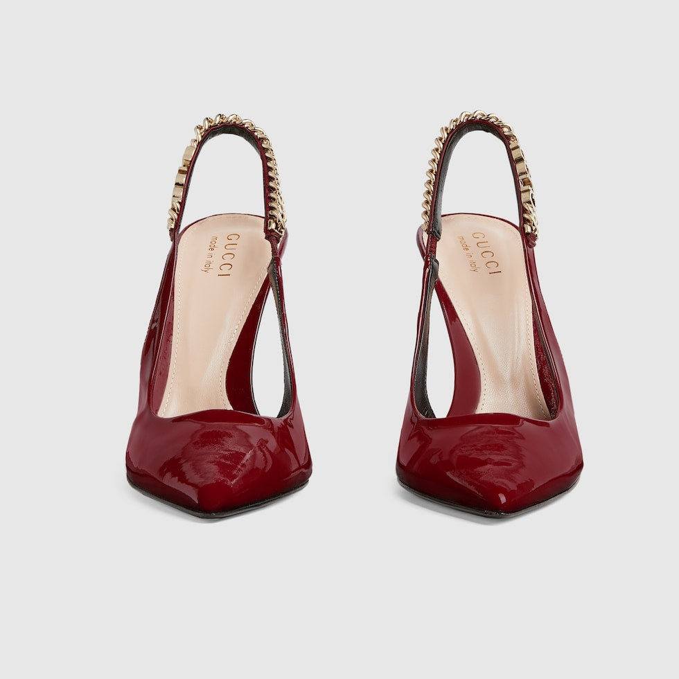 GUCCI SIGNORIA SLINGBACK PUMP