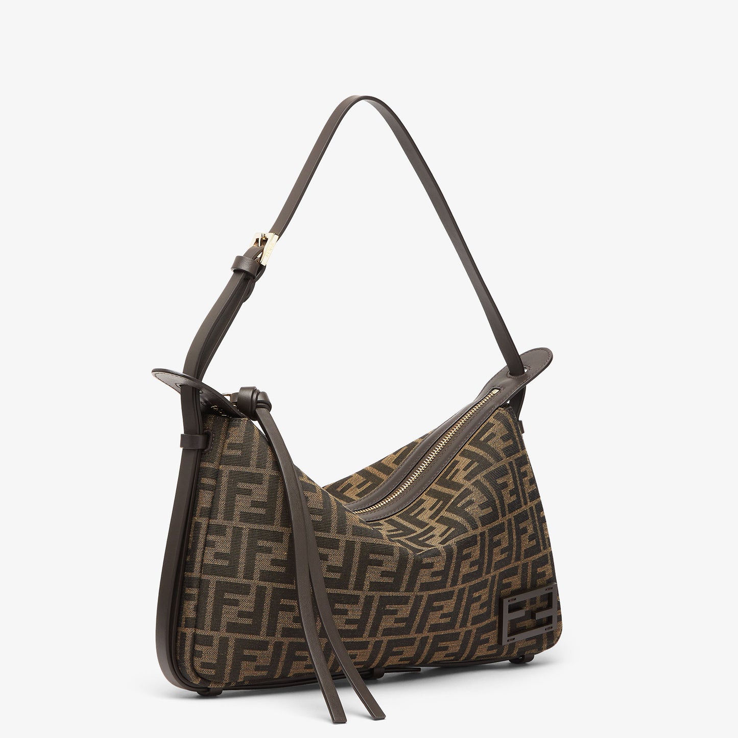 Simply Fendi Medium
Brown FF jacquard fabric bag