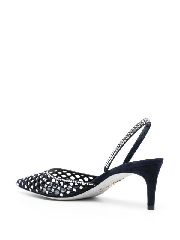 René Caovilla
Carrie 60mm slingback pumps