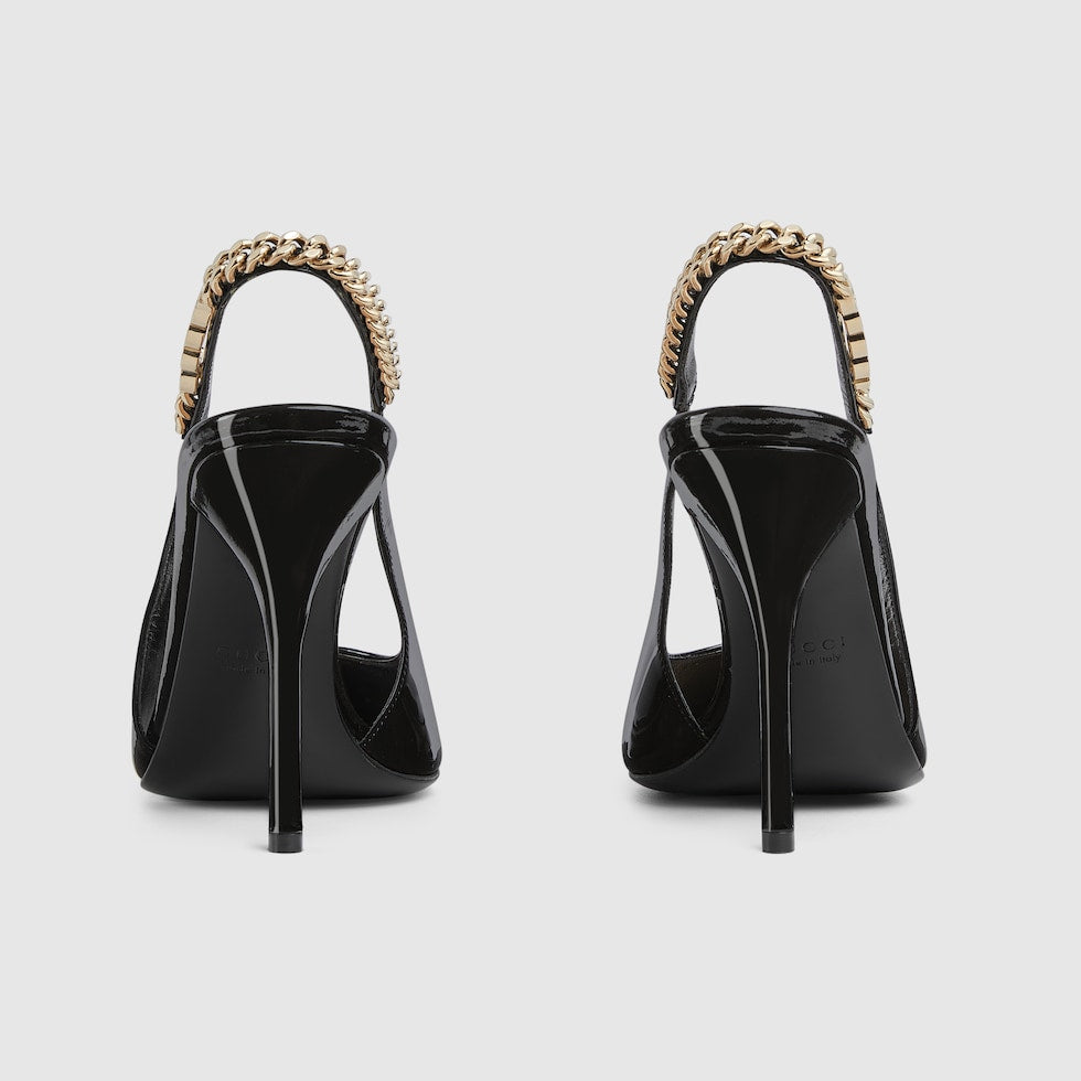 GUCCI SIGNORIA SLINGBACK PUMP