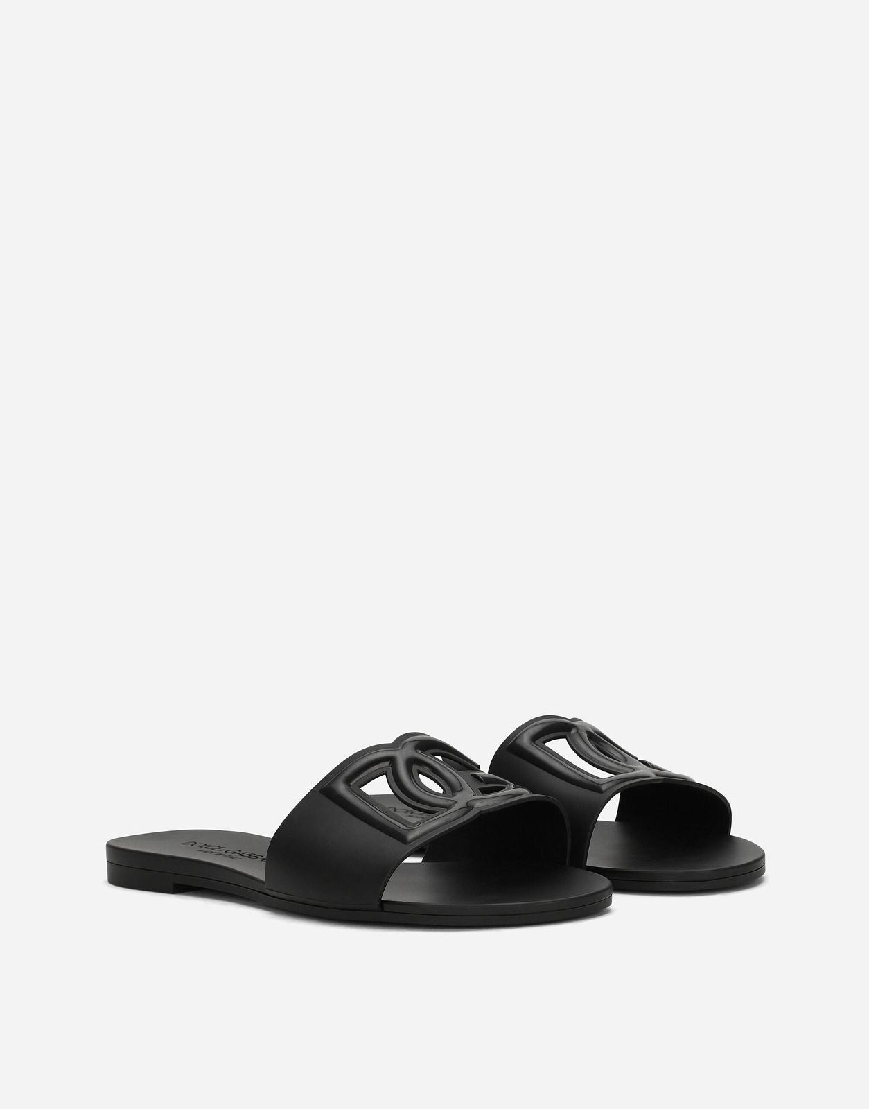 D&G Rubber beachwear sliders