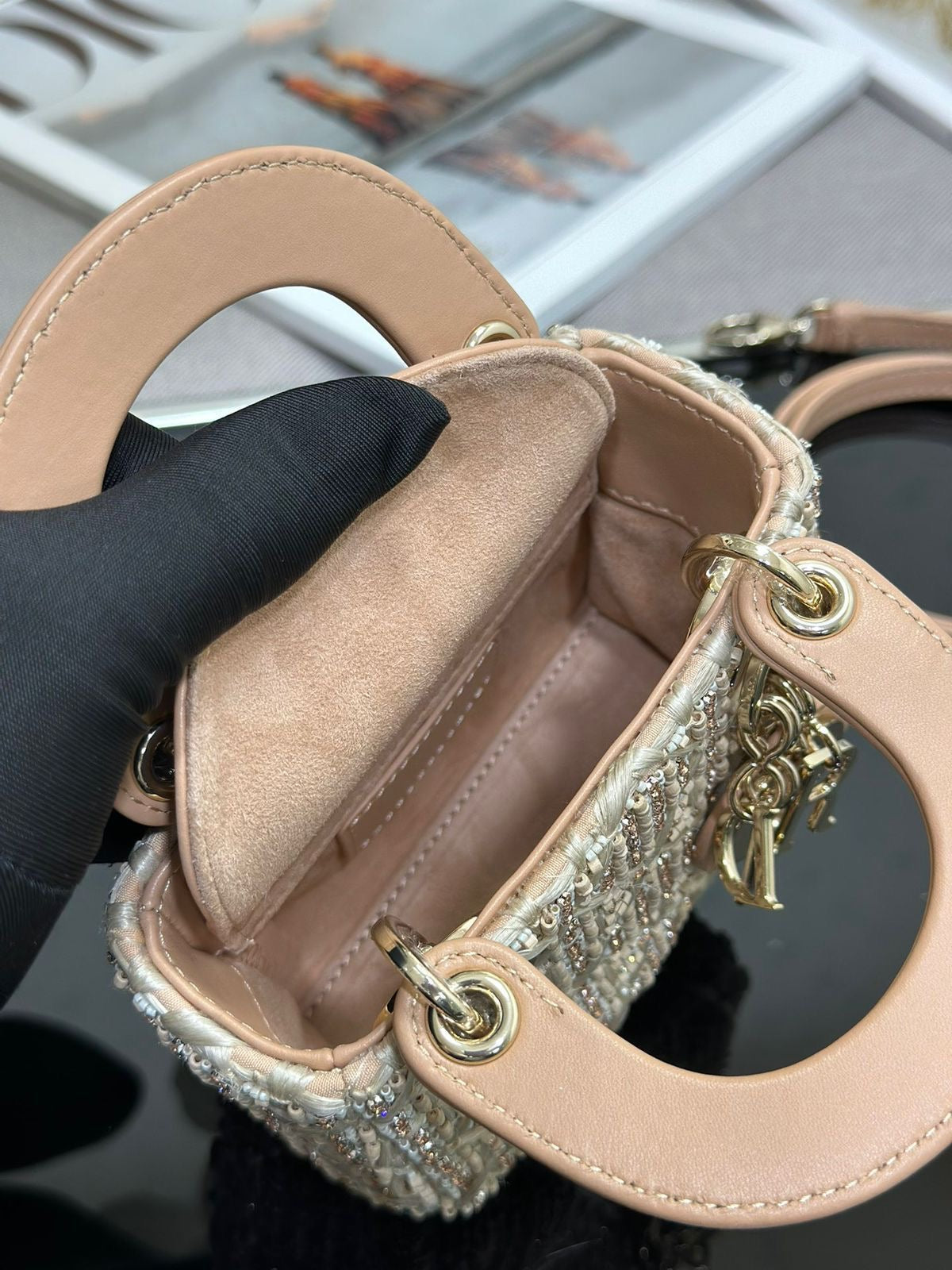 Lady Dior Micro Bag