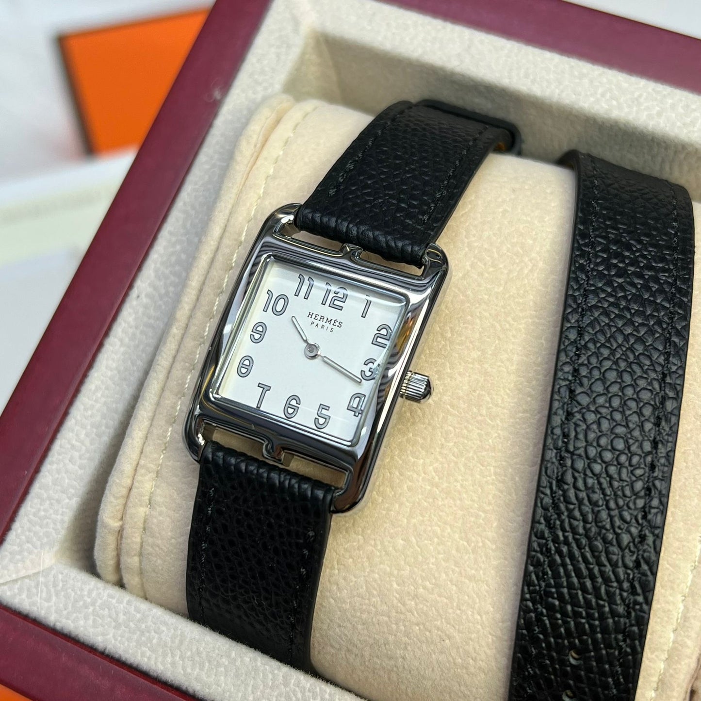 Hermes watch long strap