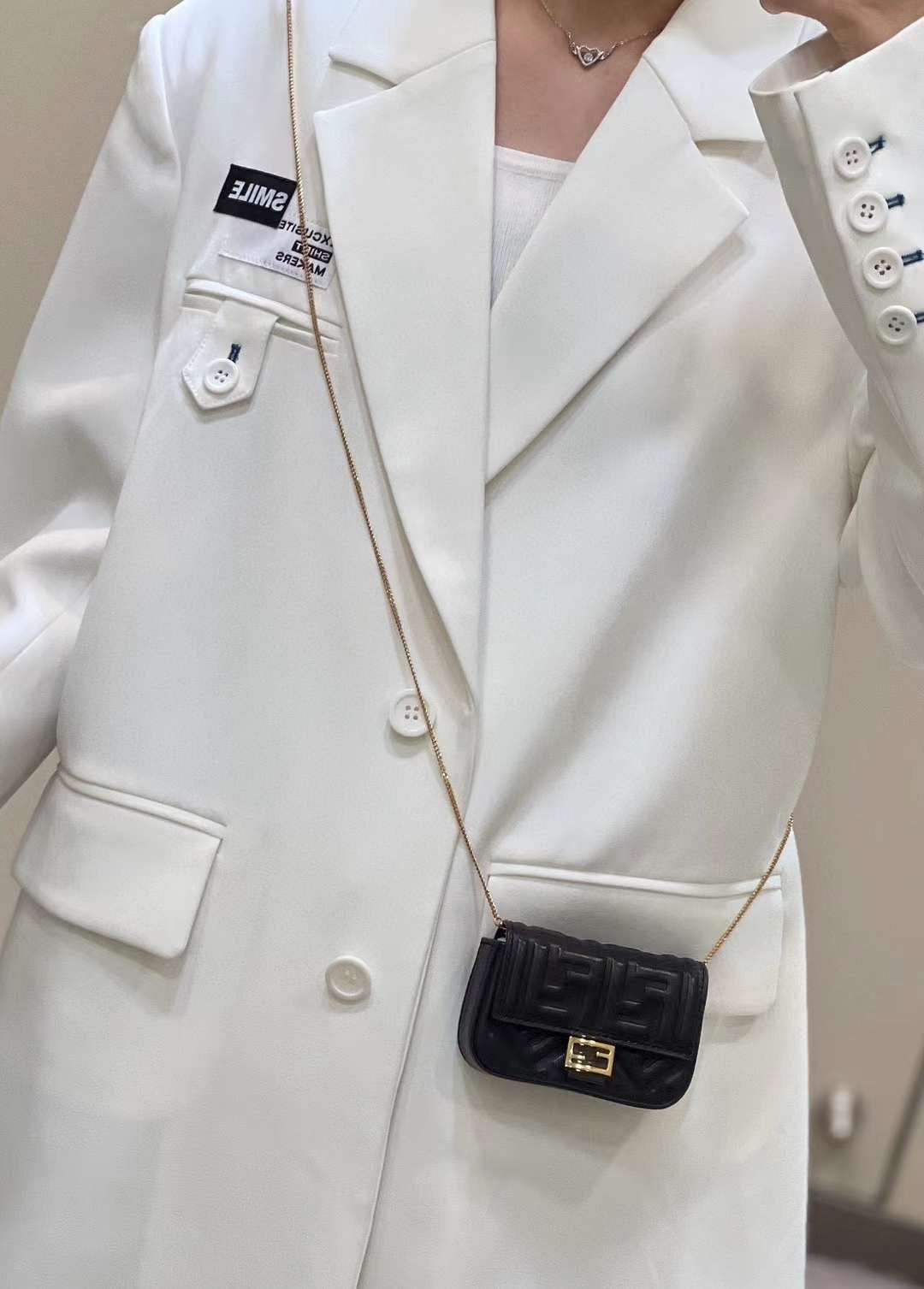 Fendi Nano Baguette Charm