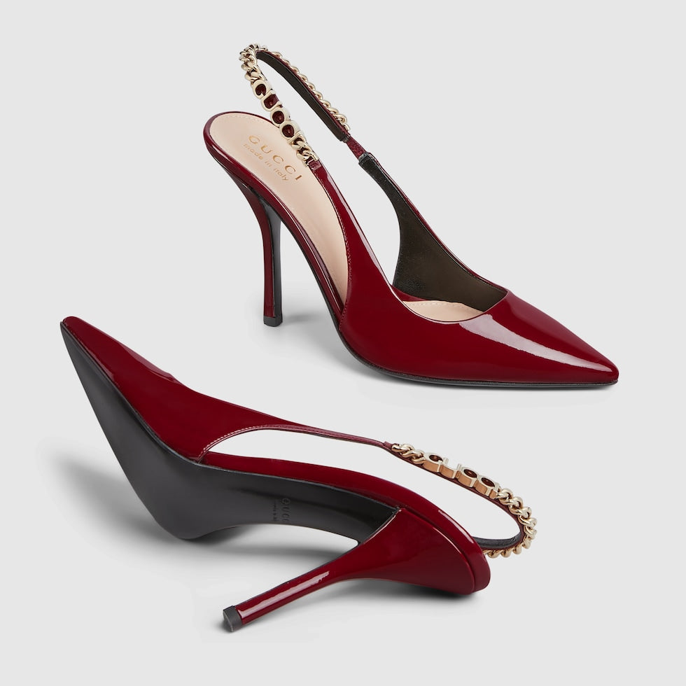 GUCCI SIGNORIA SLINGBACK PUMP