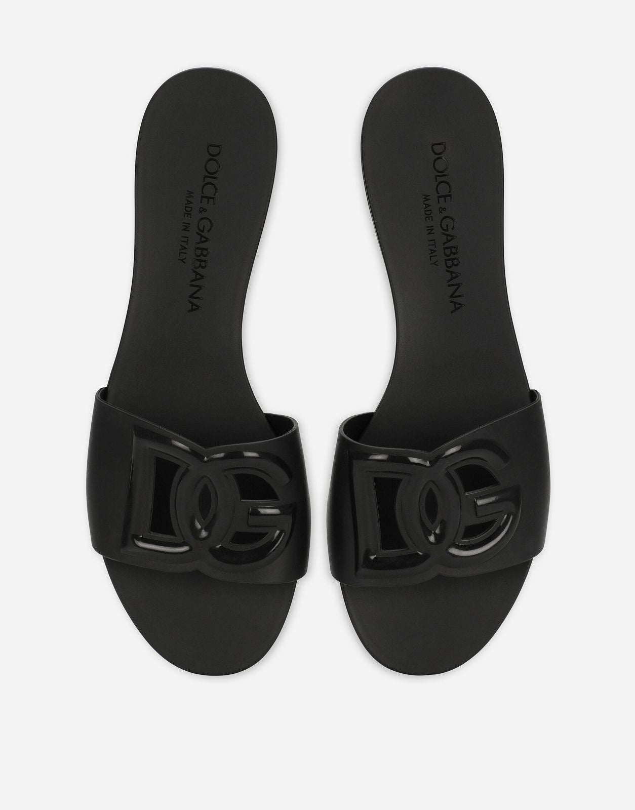 D&G Rubber beachwear sliders