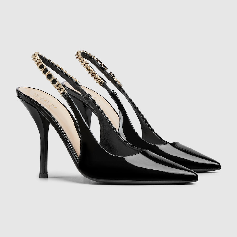 GUCCI SIGNORIA SLINGBACK PUMP