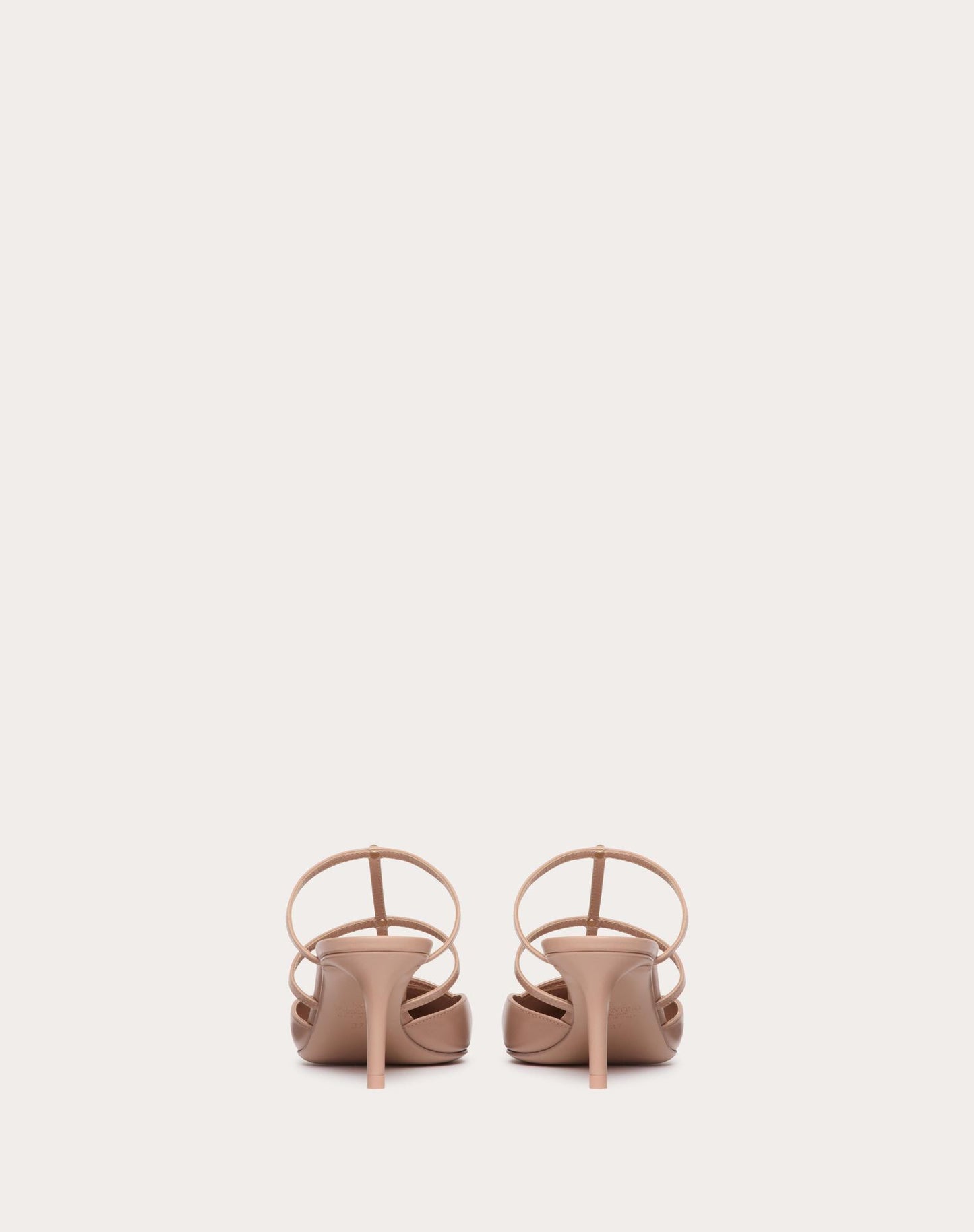 Valentino ROCKSTUD WISPY CALFSKIN MULE 60MM