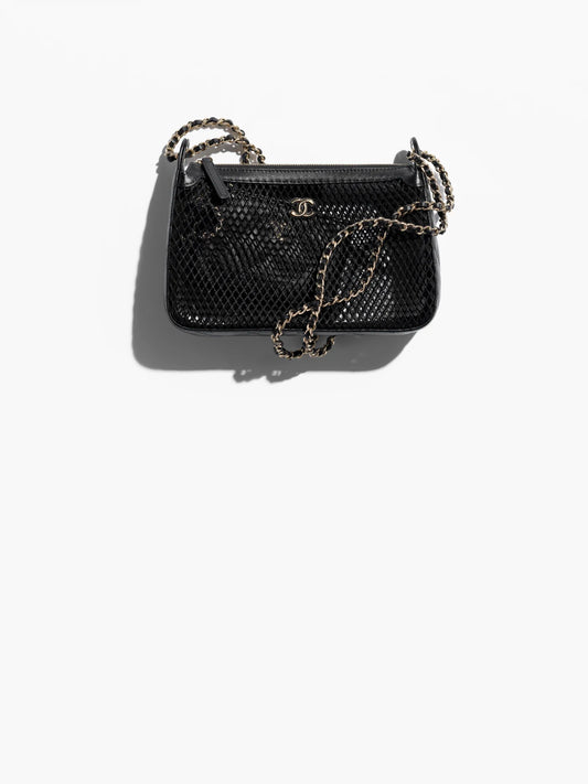 CHANEL CLUTCH WITH CHAIN