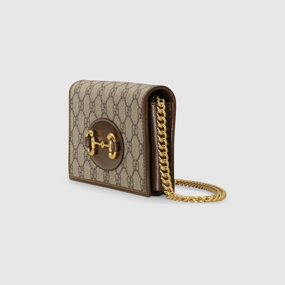 GUCCI HORSEBIT 1955 WALLET WITH CHAIN